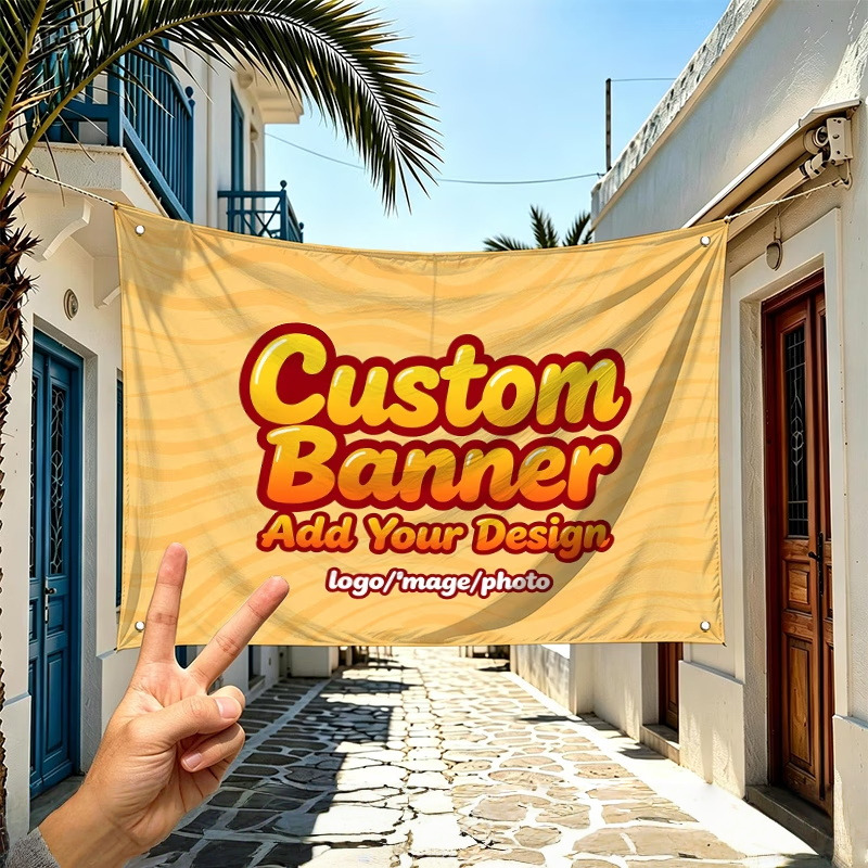 Auto Repair Shop Logo - Custom Banner Flags Suitable For Personalized