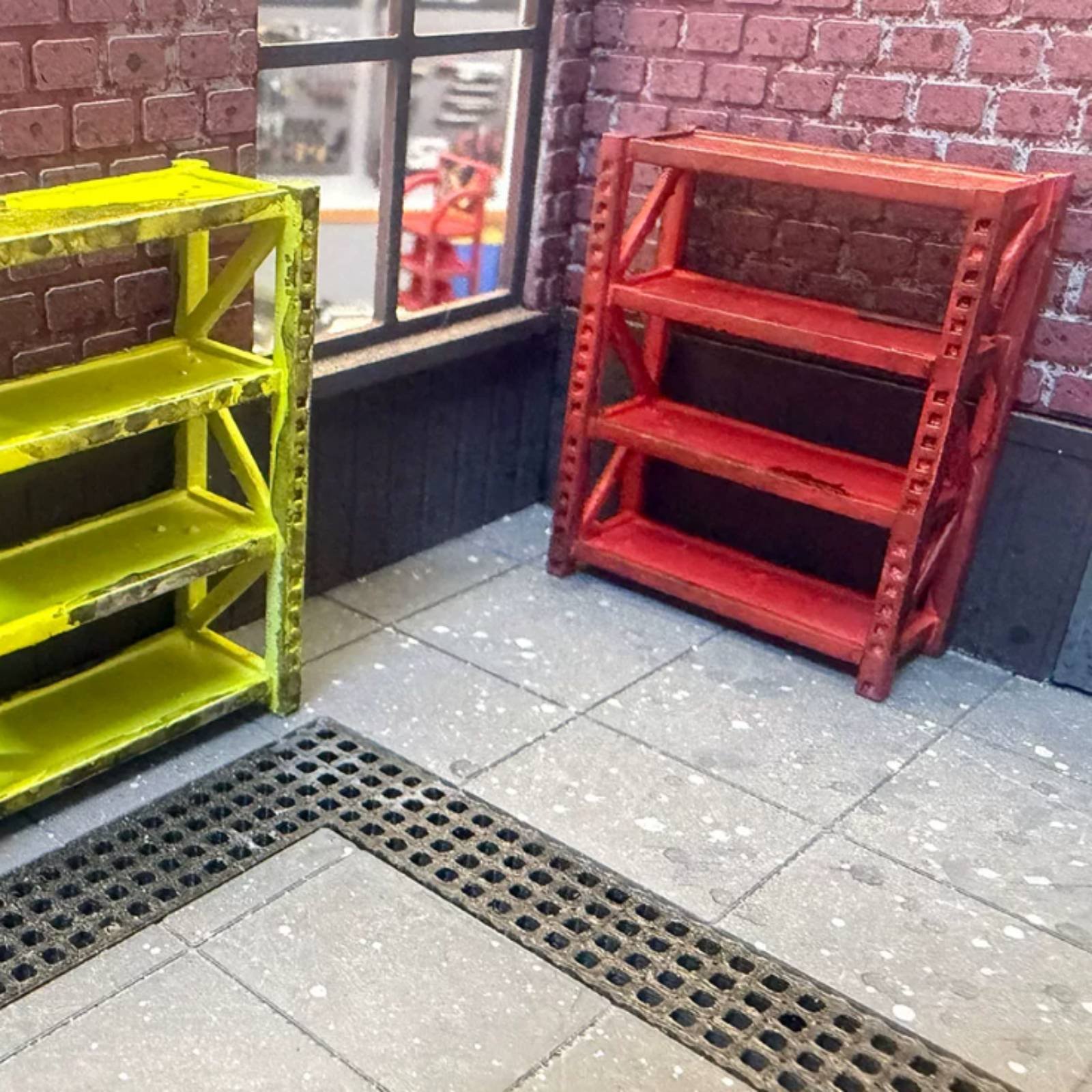 1/64 Garage Shelf Realistic De - đánh giá và giá Auto Repair Shop