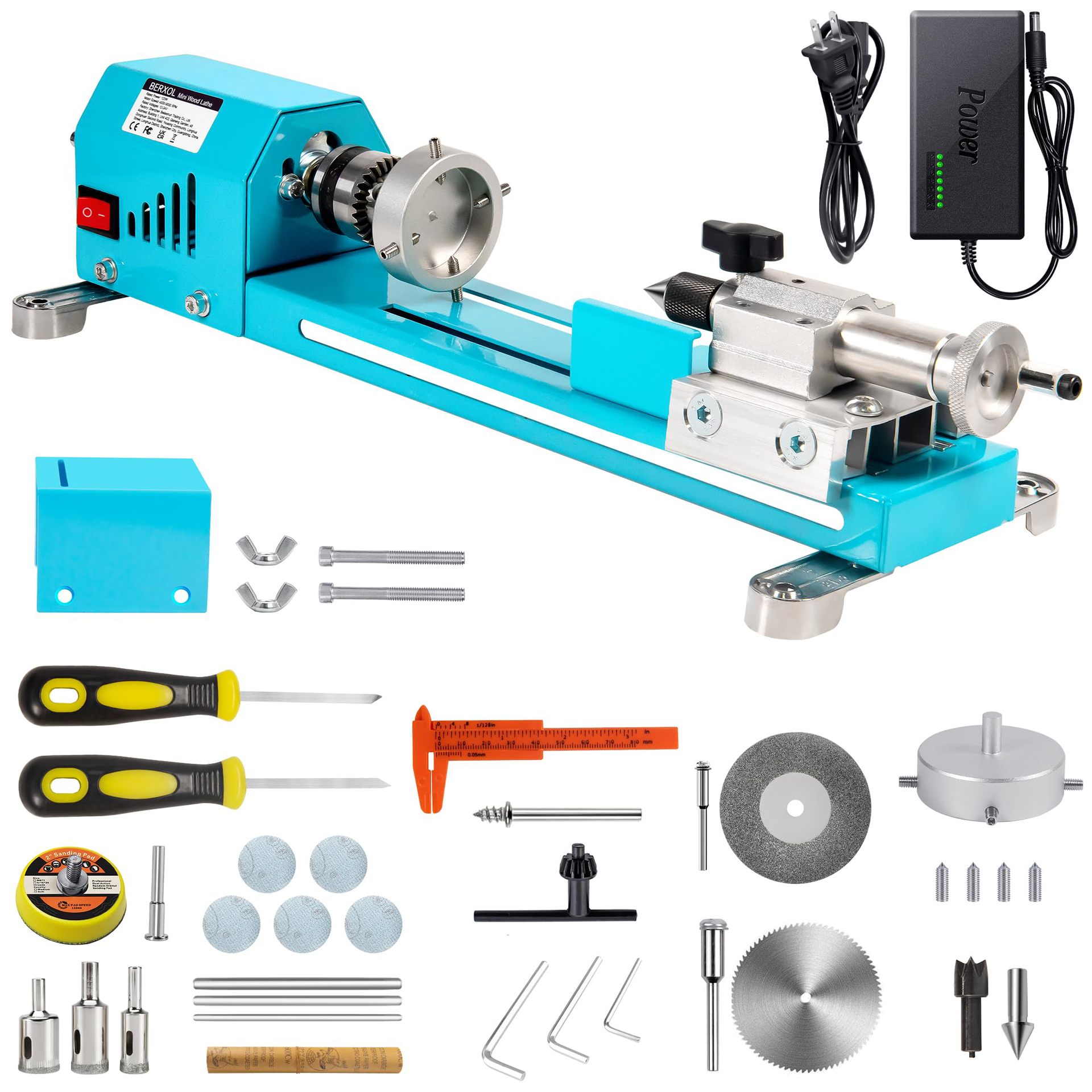 New Electric Wood Mini Lathe M - đánh giá và giá Brake Drum Lathe