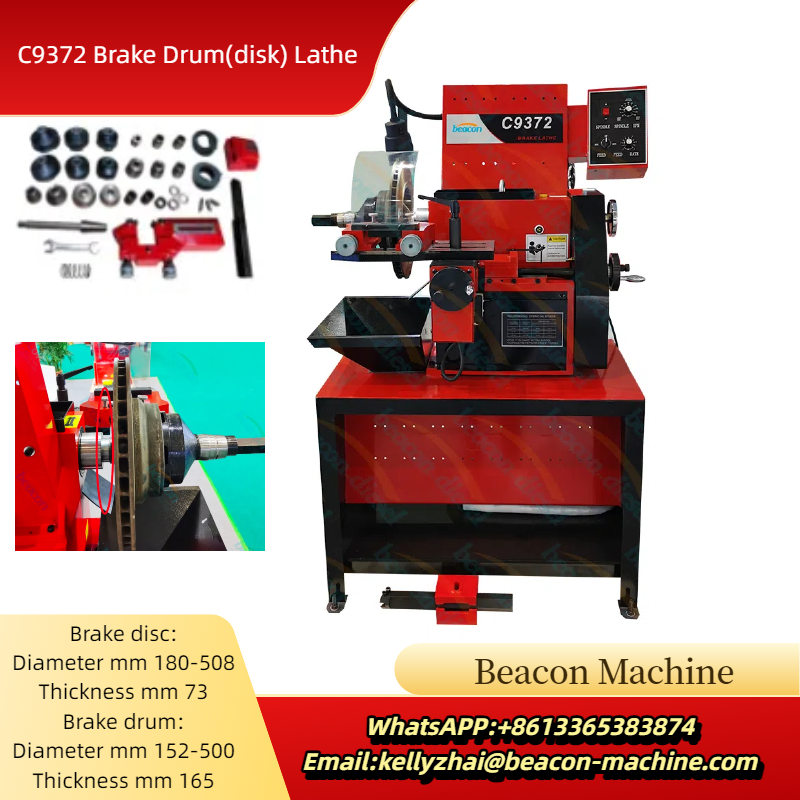 Brake Lathe Machine C9372 Good - đánh giá và giá Brake Drum Lathe