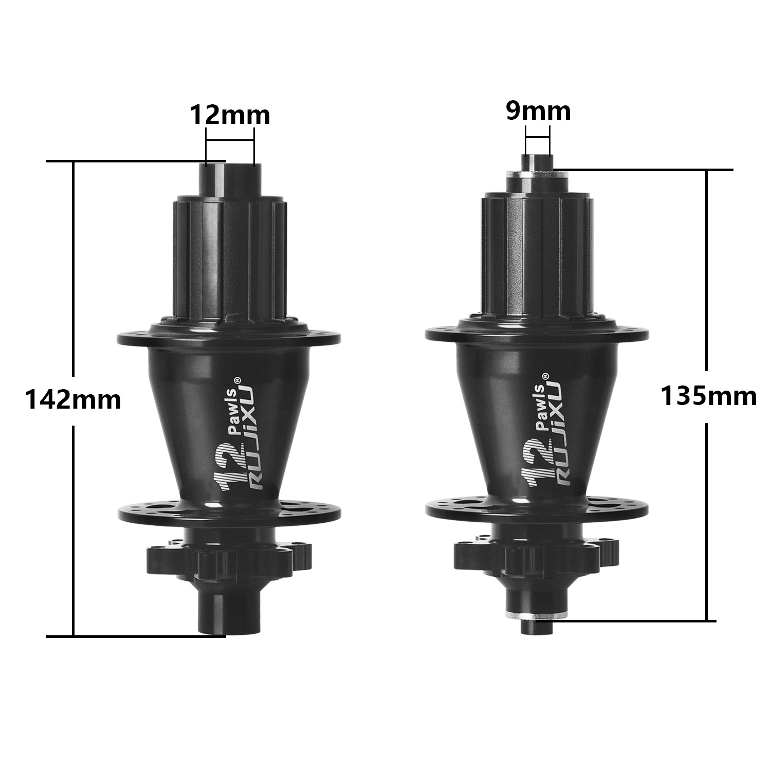 RUJIXU 12 Claw MTB hub Mountai - đánh giá và giá Brake Drum Lathe